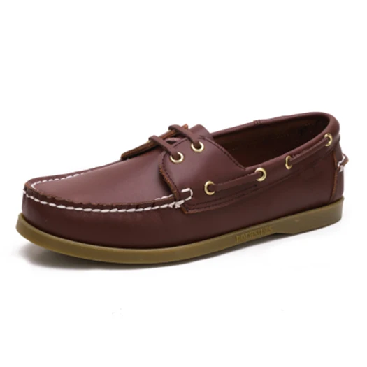 Brown Yellow Sole Высокое качество; 46; замшевая дышащая обувь на шнуровке; большие размеры; Весенняя повседневная мужская обувь из натуральной кожи коричневого цвета; обувь для вождения в британском стиле; настоящие водонепроницаемые Мокасины - Цвет: Brown Yellow Sole