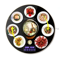 round meal insulation board household warming board hot 60cm board heating warming plate dining table multifunctional 60cm
