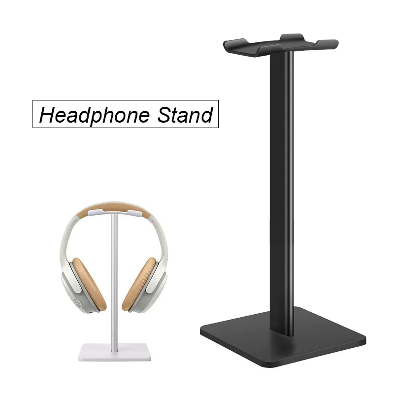 

Headphone Stand Aluminuim Headset Holder Aluminum Supporting Bar Flexible Headrest Universal Fashion Headphone Hanger