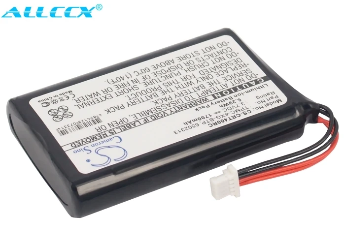 Cameron Sino 1700 мАч аккумулятор 6502313 TPMC-4XG-BTP для Crestron A0356 TPMC-4XG Touchpanel | Электроника