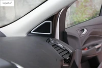lapetus accessories fit for ford kuga escape 2017 2018 2019 pillar a car door speaker audio protector molding cover kit trim