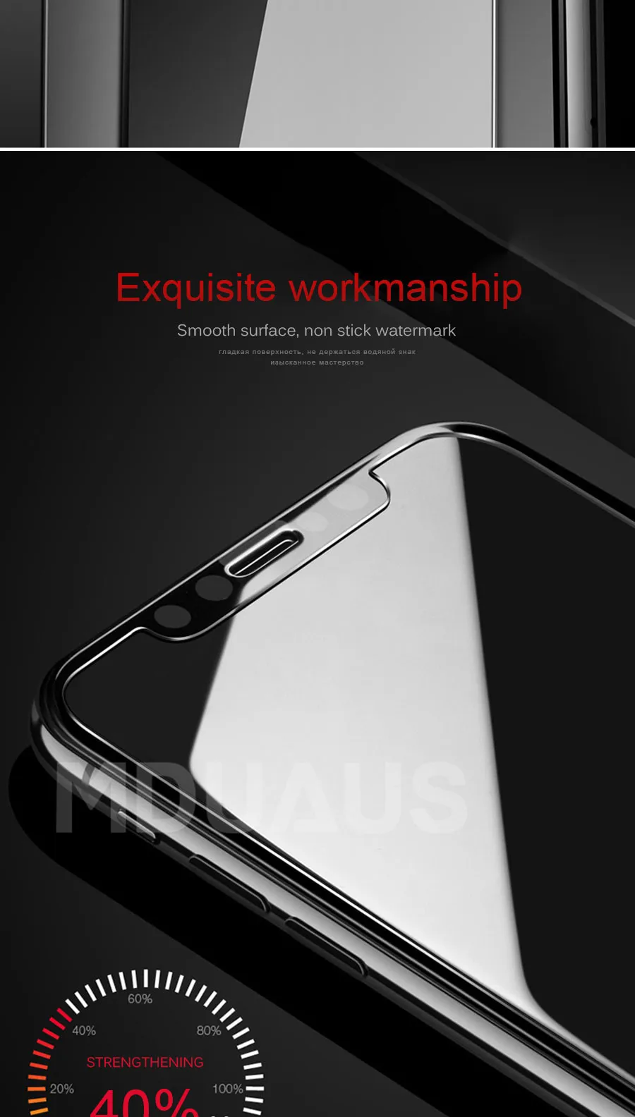 0,22 мм 9H закаленное стекло для iPhone 8 7 6 6S Plus 5 5S SE Защита экрана для iPhone X XR XS 11 Pro Max защитная пленка