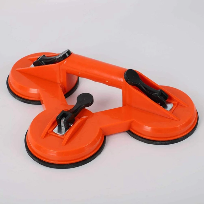 

Vacuum Suction Cup 3 Claw Glass Suction Cup Ceramic Tile Suction Cup Hand Tool for Handling Flat Objects of Glass Tiles