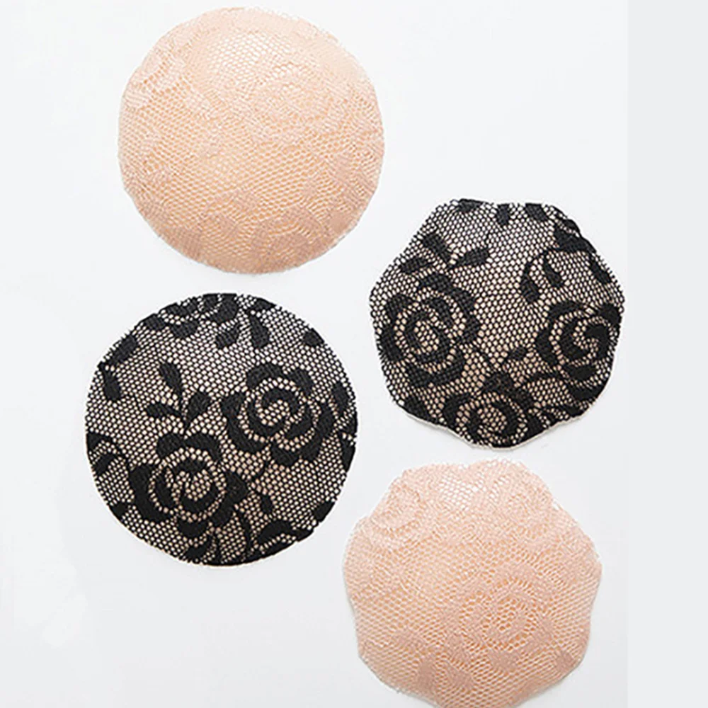 Пикантные кружевные многоразовые женские лепестки для груди подтягивающие