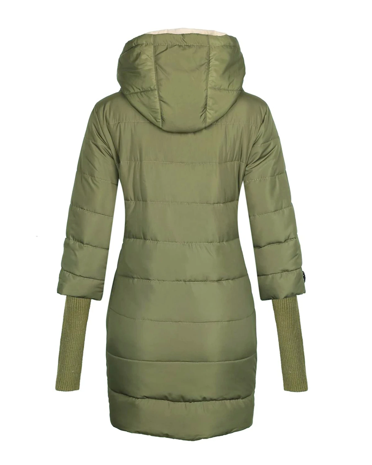 2021 Womens Winter Jacket Fashion High Collar Hooded Cotton-Padded Parka Female Long Quilted Coat Plus Size 4XL