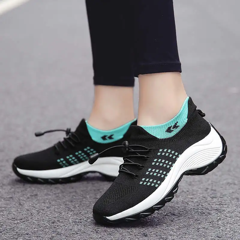 

Bottes White Sports Shoes Girls Trainers Red Sneakers Most Comfortable Sport Shoes Woman Antiskid Womens Running Shoes Tennis