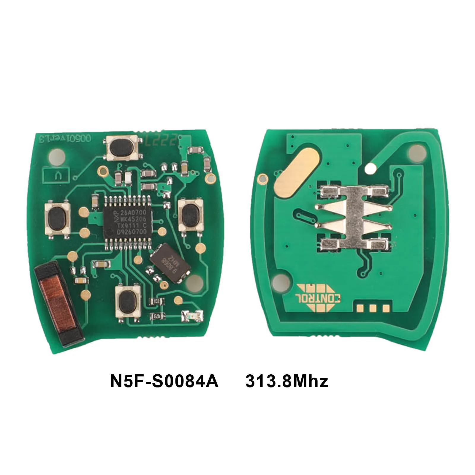 Only one board Пульт дистанционного управления jingyuqin для S0084-A 313,8 мгц для Honda CIVIC STREAM с чипом ID46(7961 - Цвет: Only one board