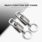 Многофункциональный автомобильный брелок с логотипом, кольцо для ключей с защитой от тревоги, Вращающийся брелок для KIA Rio K5 Ceed Sportage продолжить Optima Cerato Sedona