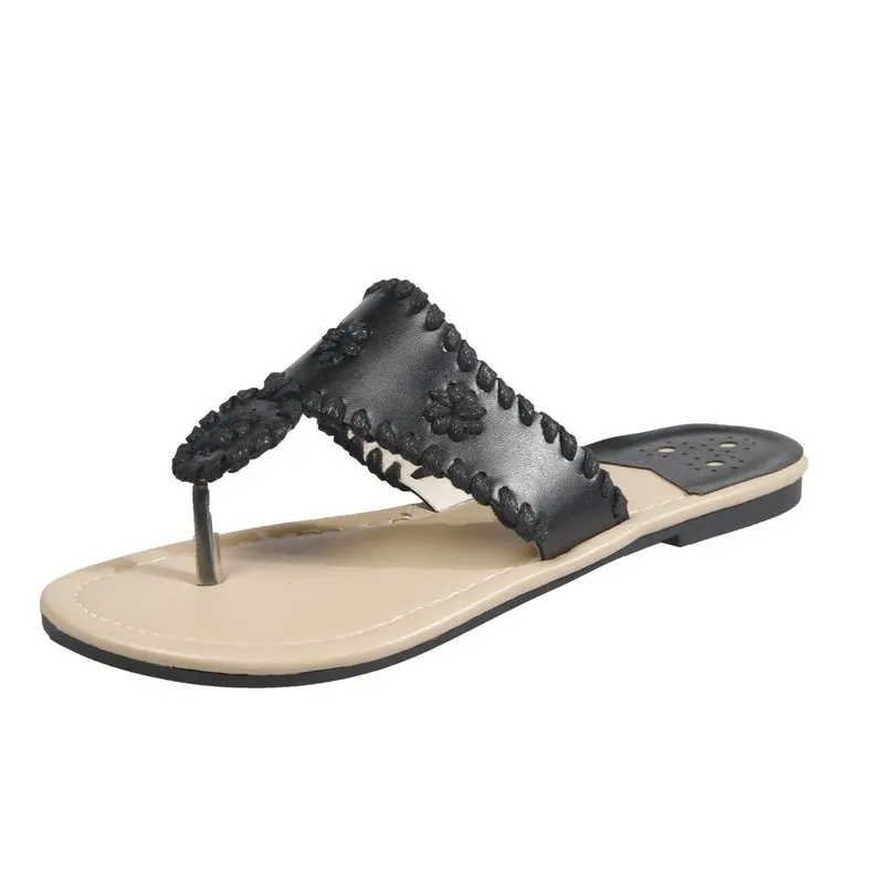

Plus Size 35-43 Women Sandals Fashion Shoes for Women Sandalilas Casual Flat Sandles Woman Shoes Slippers Zapatos De Mujer PU