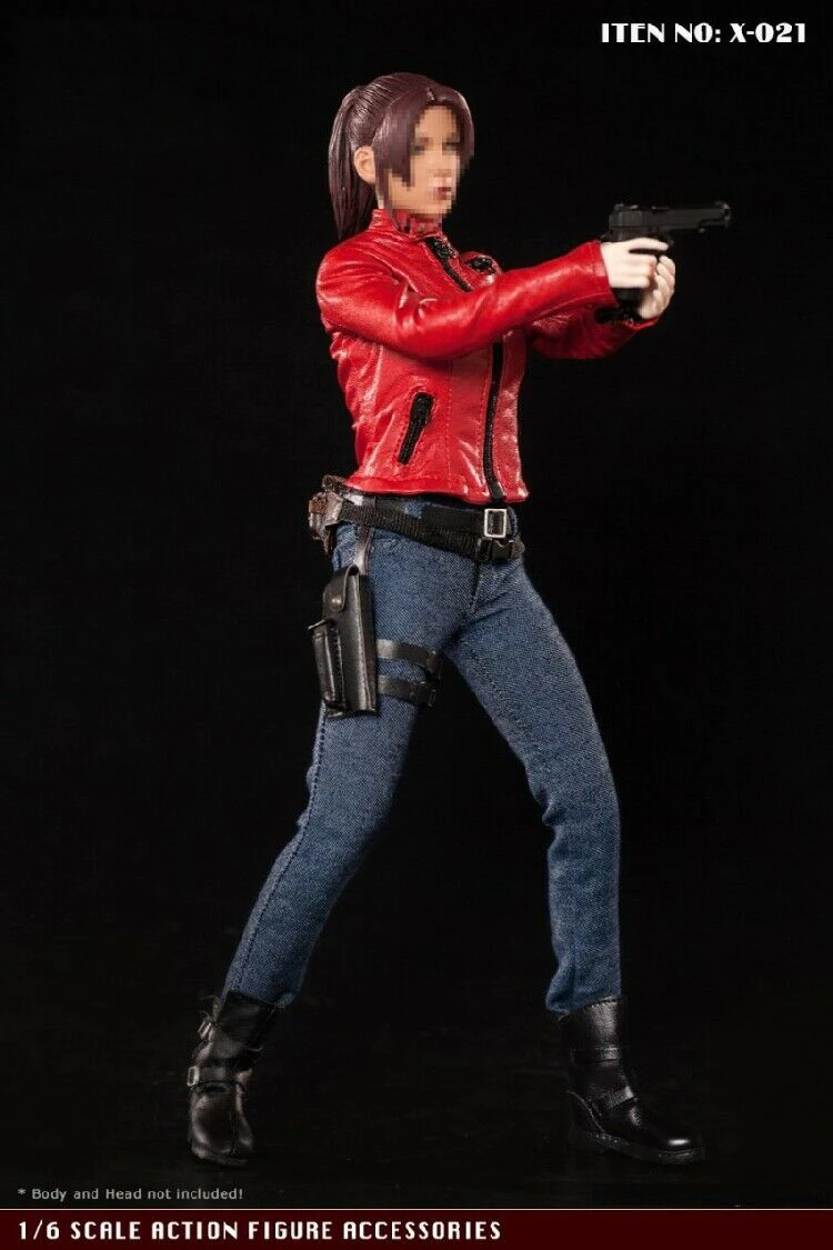 В наличии X-TOYS 1/6 весы X-021 комплект с кофтой красного цвета одежда Аксессуары для