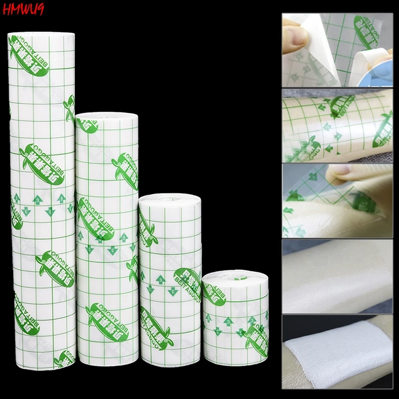 

5M Non-woven Fabric film Waterproof Transparent Tape Medical Adhesive Plaster Anti-allergic Stabilizing tape for wound dressing