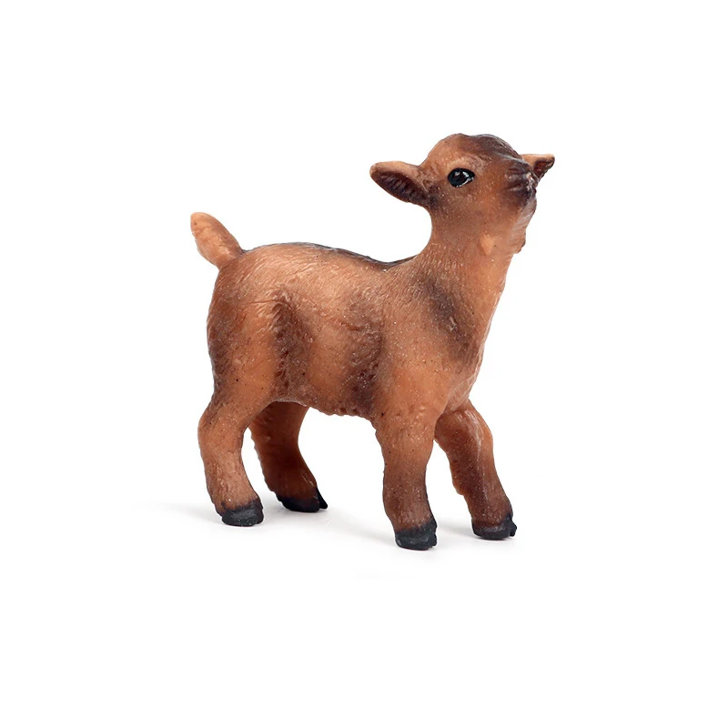 Мини ферма дикий зоопарк джунгли птицы модель животного игрушки овечка Гусь