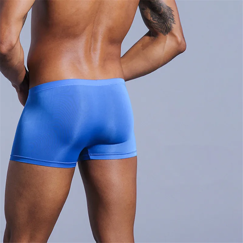 Стильные мужские шорты-Боксеры 4 шт./компл. ультратонкие и воздухопроницаемые