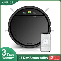 sweeping robot vacuum cleaner sweeper app wifi alexa control 2500pa suction mop smart route planning for pet hair floor carpet
