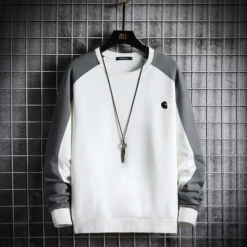 

Men's Hoodies Autumn Winter Fleece Hip Hop Japanese Streetwear Printed Hoodie Men Patchwork Sweatshirts Male Drop Shipping