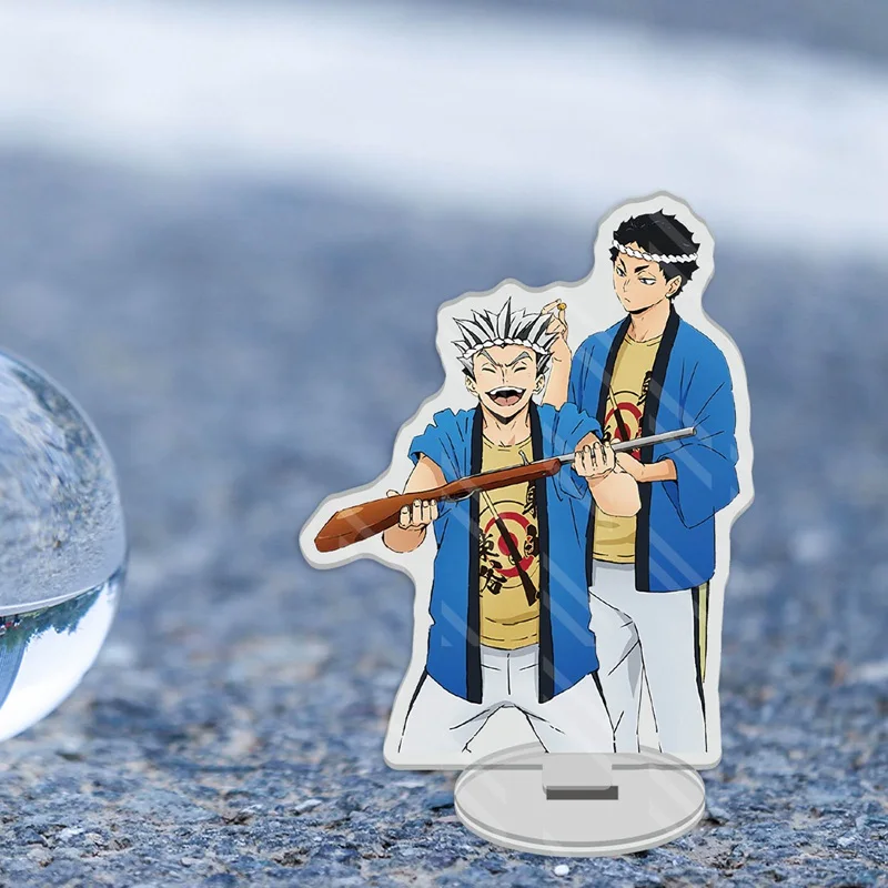 Аниме Haikyuu! Настольная подставка фигурки для волейбола подростков тарелок модель