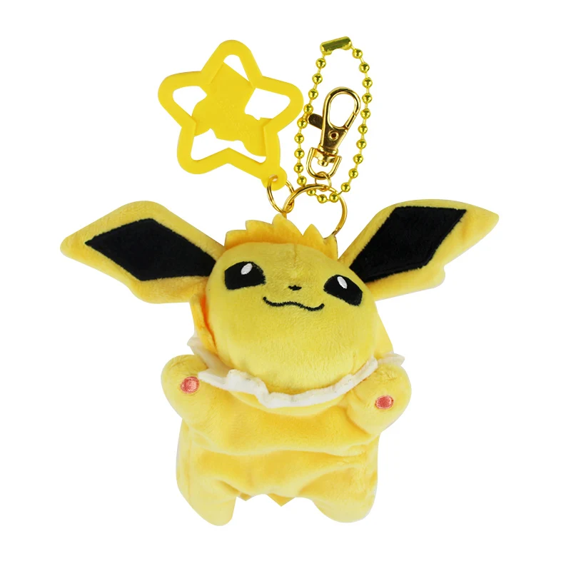 style K 15-17 см Eevee плюшевый Bulbasaur Charmander Piplup Squirtle Eevee Mew Мягкие животные Маленькая подвеска мягкие игрушки Детский подарок - Цвет: style K