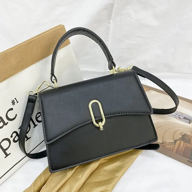 

Fashion Lady Bags Large Capacity Trend Youth Daily Use Bag High Quality Leather One Shoulder Messenger Bags Spot Transportation