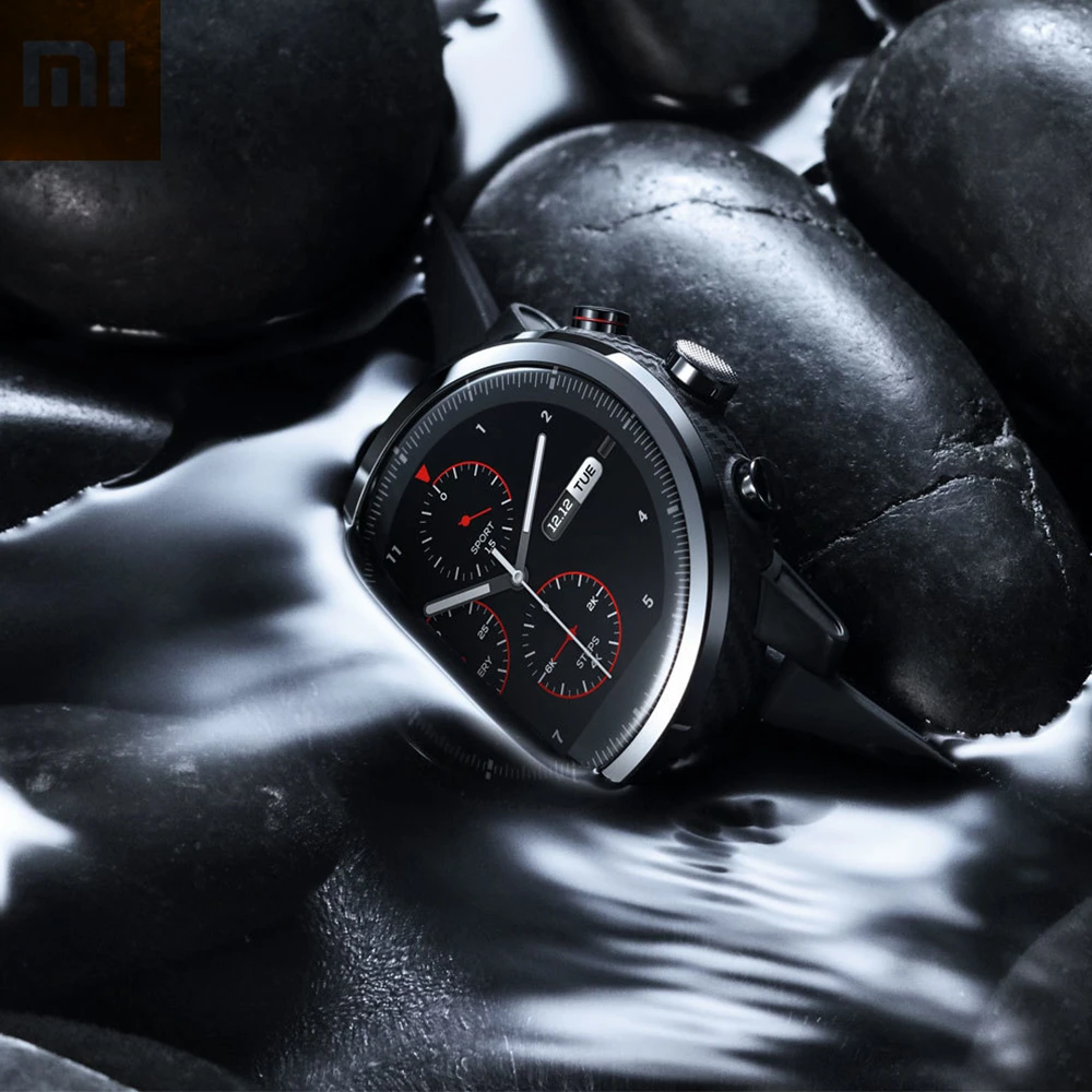 

Original Xiaomi /AMAZFIT Stratos Smart Watch for Man with Bluetooth GPS Multi-sport 512MB/4GB 5ATM Waterproof