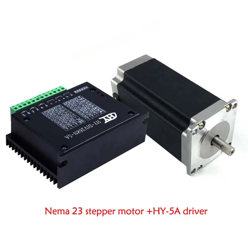 Nema 23 шаговый двигатель 57BYGH112 425oz in 112 мм 3A CE ROHS ISO 3D принтер робот пена пластик