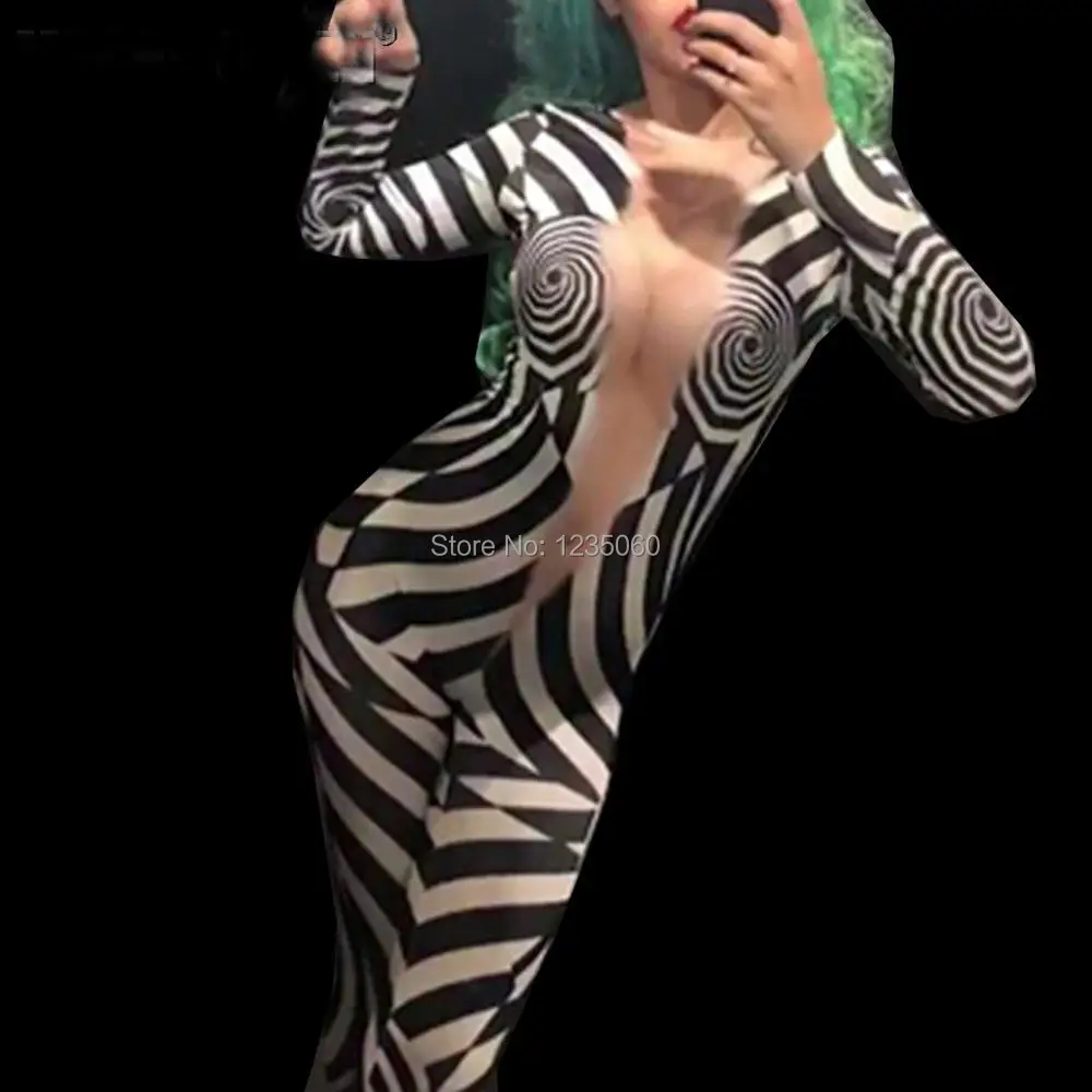 Женские Геометрические костюмы Drag Queen подиумная сценическая одежда