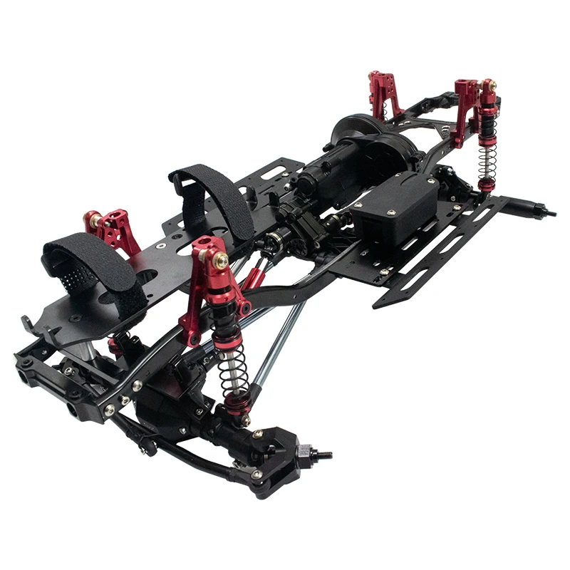 KYX Racing 313 мм Колесная база металлический каркас шасси комплект для RC Гусеничный