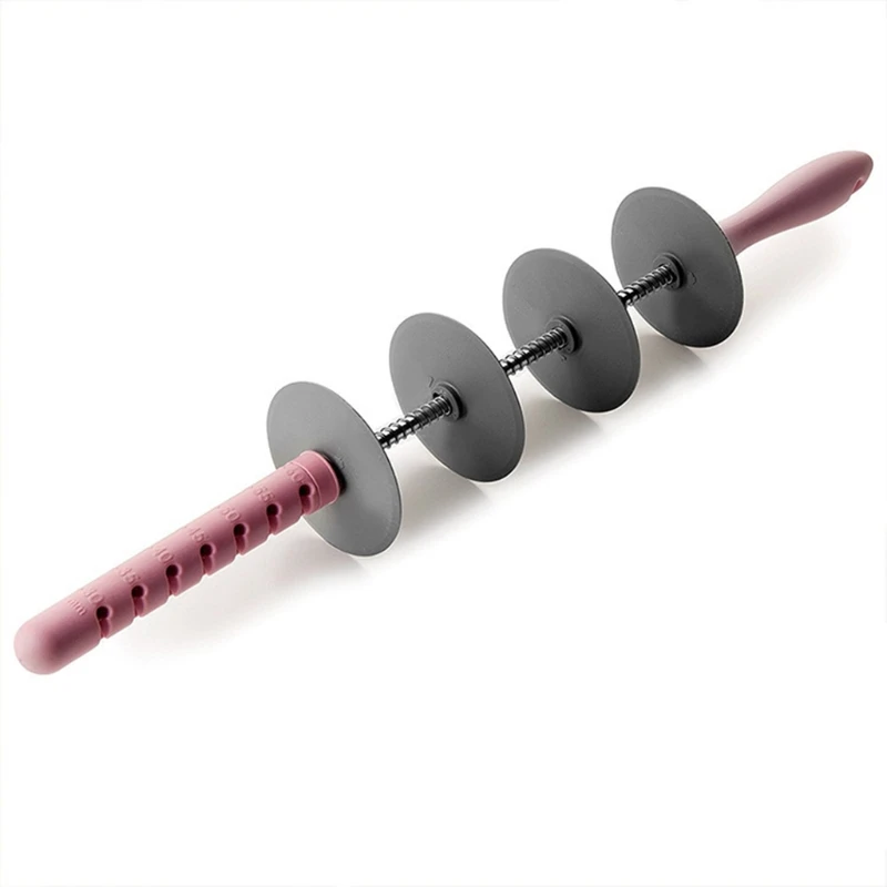 

Adjustable Rolling Pin Slicer Set Cutting Tools Cake Decorating Tools for Kitche QXNA