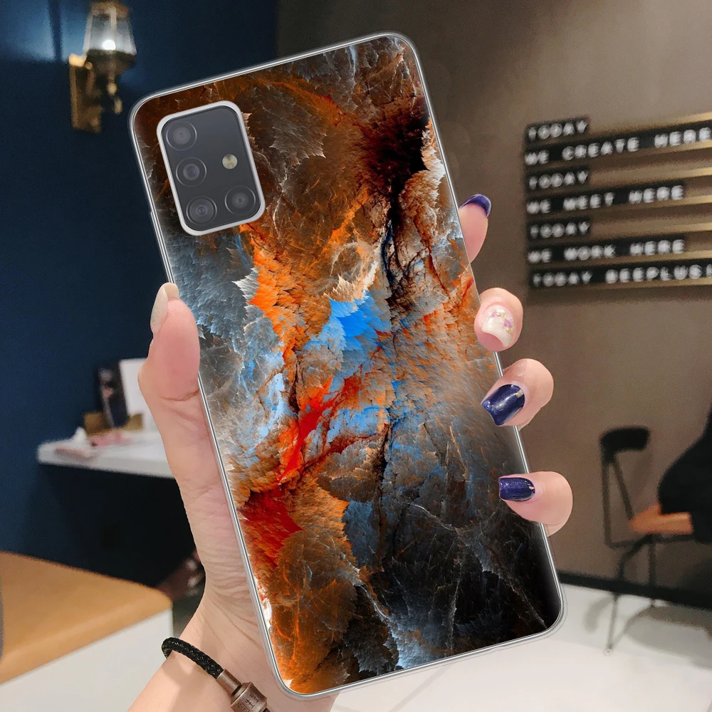 Чехол для телефона Samsung A51 A71 A10 A20 A30 A40 A50 A70 A6 A8 Plus A7 A9 2018 мягкий ТПУ чехол-накладка |