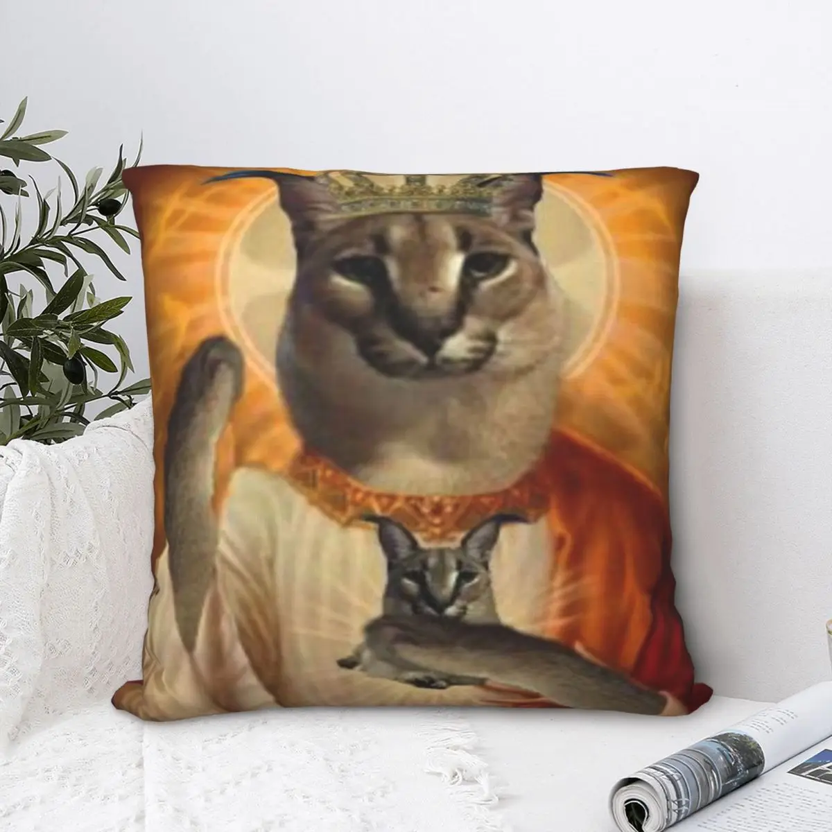 

Floppa 12 Подушка «Dakimakura» чехол для подушки, индивидуальная Подушка, аниме подушка для объятий