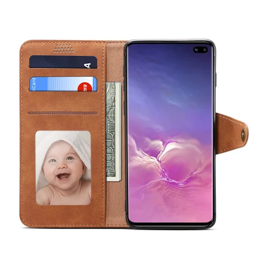 

HYYGEDeal Photo frame With Card Pocket Stand Flip Leather phone cases for Samsung Galaxy A6 Plus 2018 J6 2018