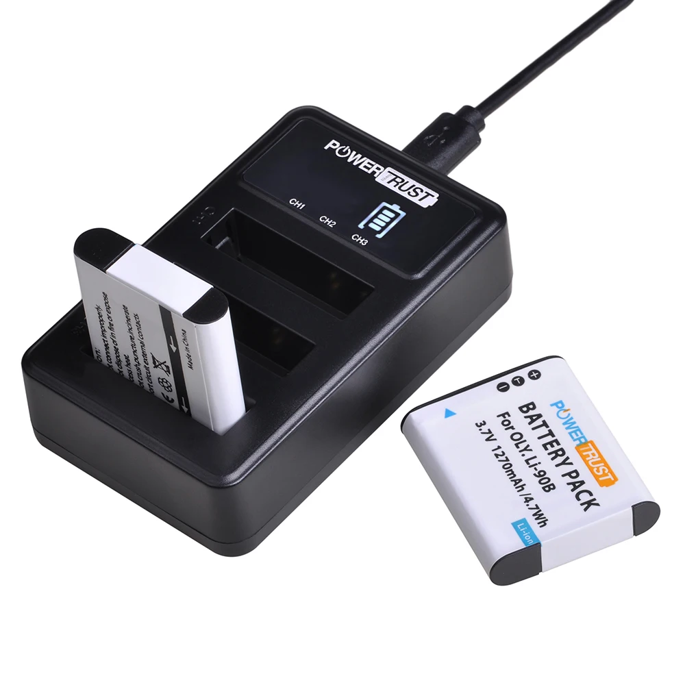 3 шт. USB-устройство для зарядки смартфонов Olympus | Электроника