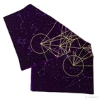 Скатерть с карточками Tarots, Метатрон, детенок, кристальная сетка, астрология, гадание, алтарь, бархатная ткань, настольные игры, тароты, коврик для карт, N20 20