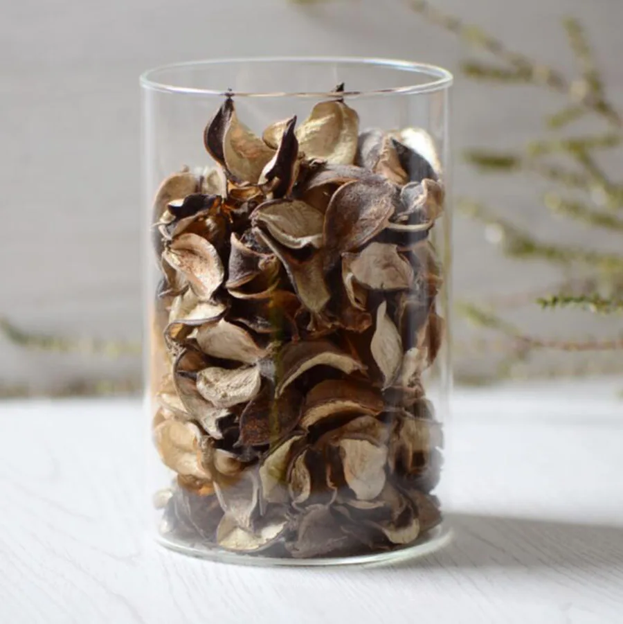 200g Dried Natural/Orange/Red Cotton Shell Flower For Wedding Party Holiday Show Window Decoration | Дом и сад