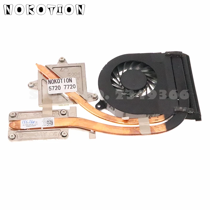 NOKOTION CN-0MV67N 0MV67N 4AR09HSWI00 радиатор для Dell Inspiron 17R 5720 7720 системы охлаждения процессора