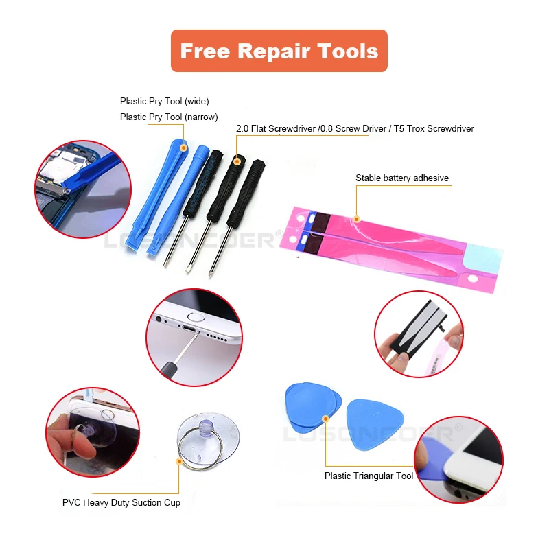 LOSONCOER 11000mAh BAT20M1710050 Battery For DOOGEE S59 Pro Batteries + free tools |