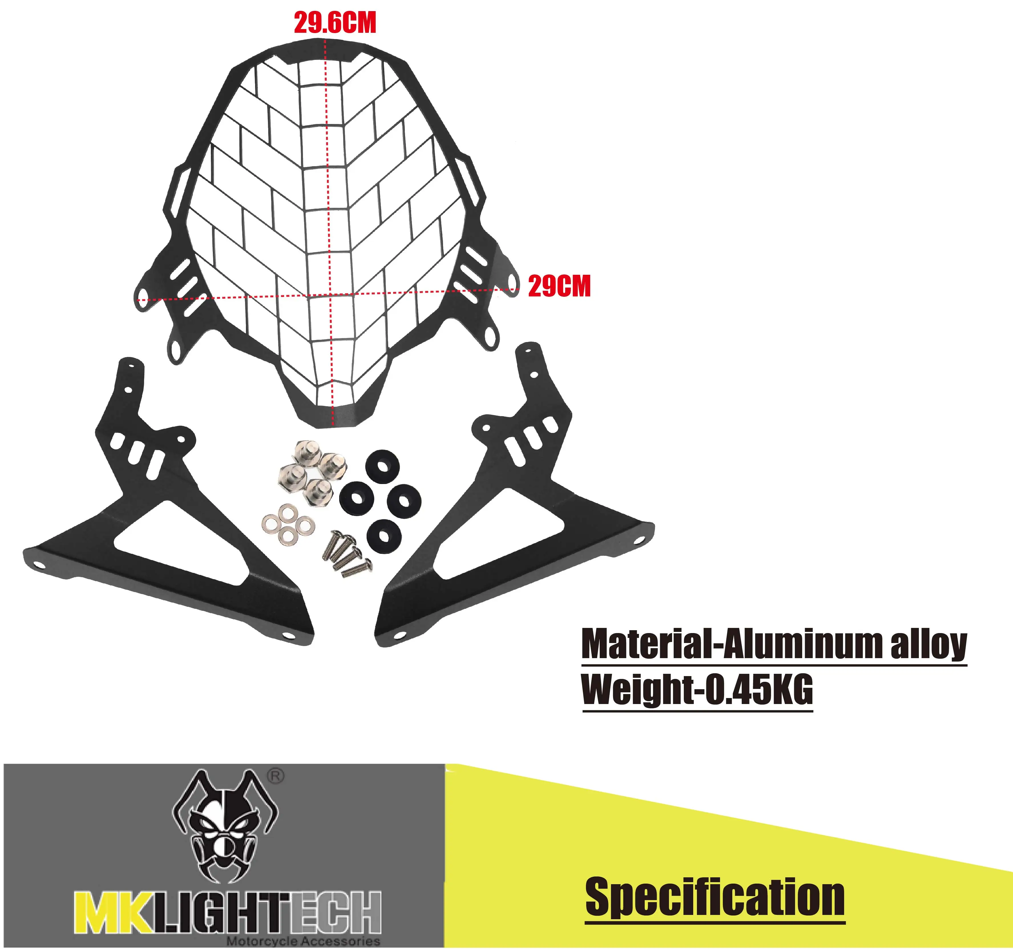 

MKL IGHTECH FOR SUZUKI V-STROM 1000 VSTROM 1000 VSTROM1000 Headlight grille Headlight cover 2017-2019