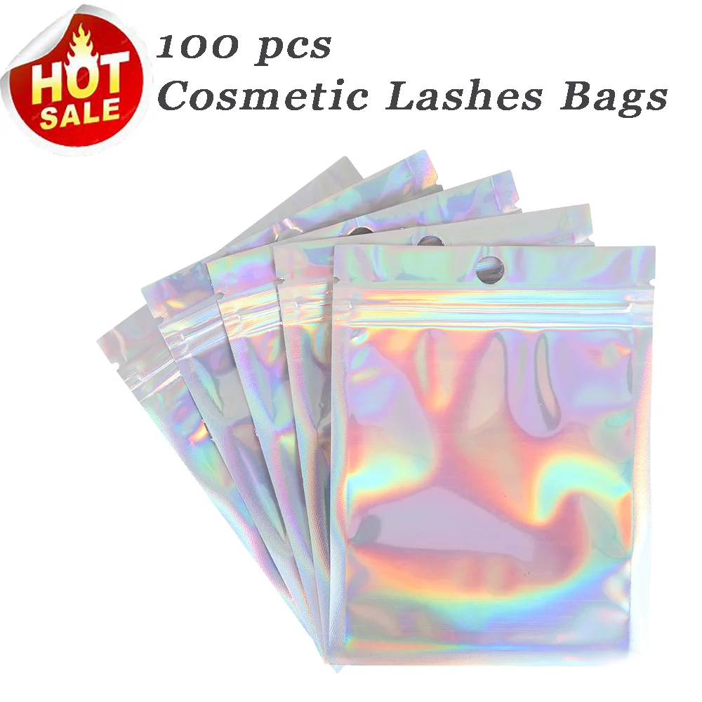 Оптовая продажа 100 шт. повторно закрывающиеся фотообои голограмма из алюминиевой