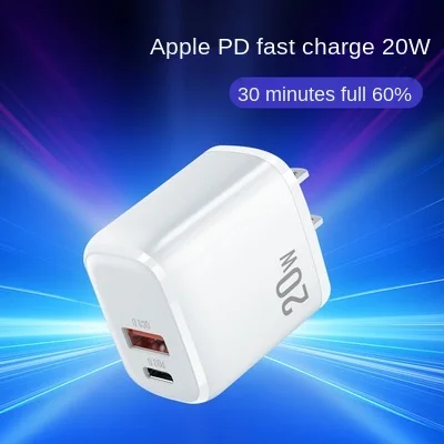 

Quick Charge 4.0 3.0 QC PD Charger 20W QC4.0 QC3.0 USB Type C Fast Charger for iPhone 12 X Xs 8 Xiaomi Phone PD Charger