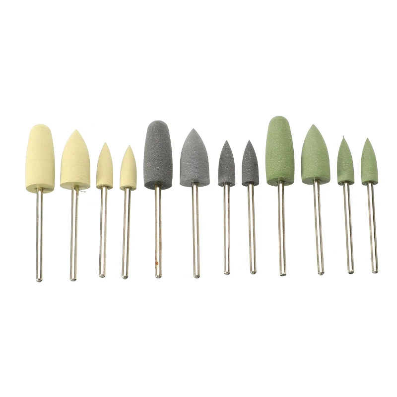 12PCS/kit Dental Polishing Bur Set Oral Hygiene Resin Base Hidden Denture Kits For Low-Speed Handpiece Teeth Whitening | Красота и