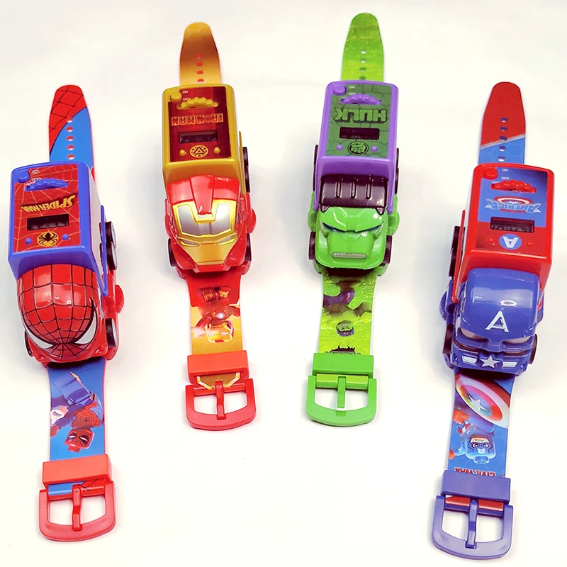 Детские электронные часы с героями мультфильмов Disney Железный человек