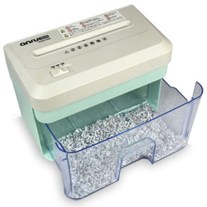 2.1L Электрический мини шредер файлов полосы офиса дома высокого Мощность