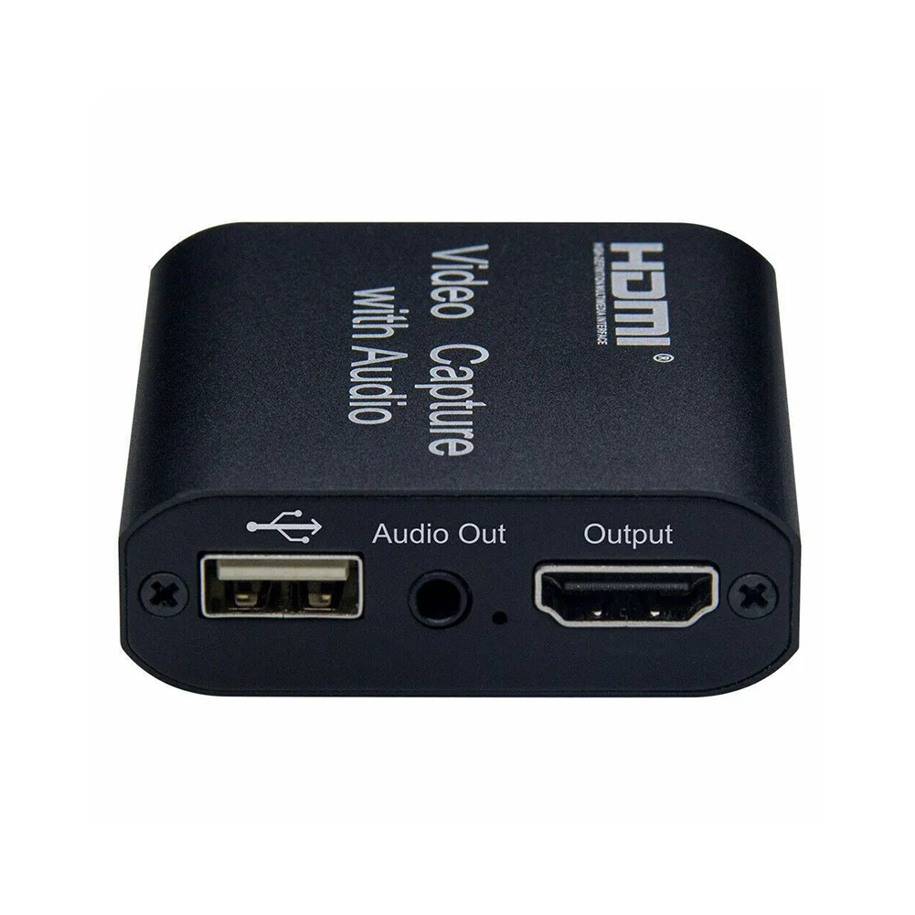 Plug And Play 4K обучающая видеокарта стерео вход портативный универсальный с Аудио HDMI
