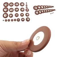 saxophone leather pad tenor leather pads replacement for alto sax cushion leather pads replacement accessories 26pcs