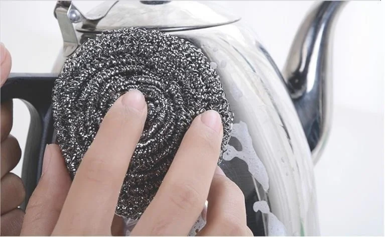 

Tool Cleaner Bowl Kitchen Household durable Scrubbers Cocina Pot Accessories CBBO Brushes Wash Stainless Steel Cleaning Ball