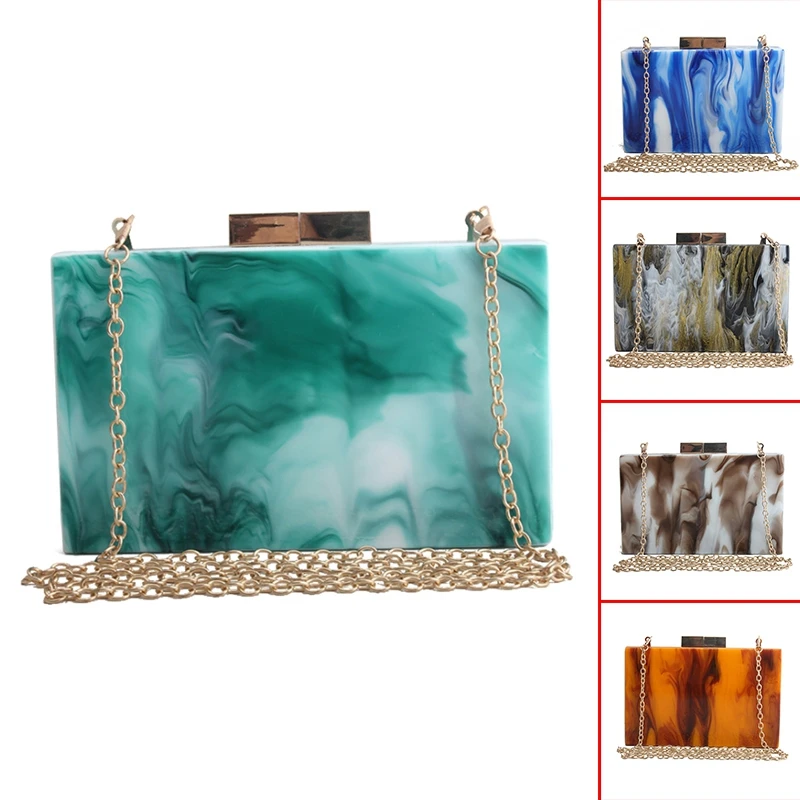 

ASDS-Acrylic Clutch Bag Women's Evening Clutch Wedding Purse Luxury Party