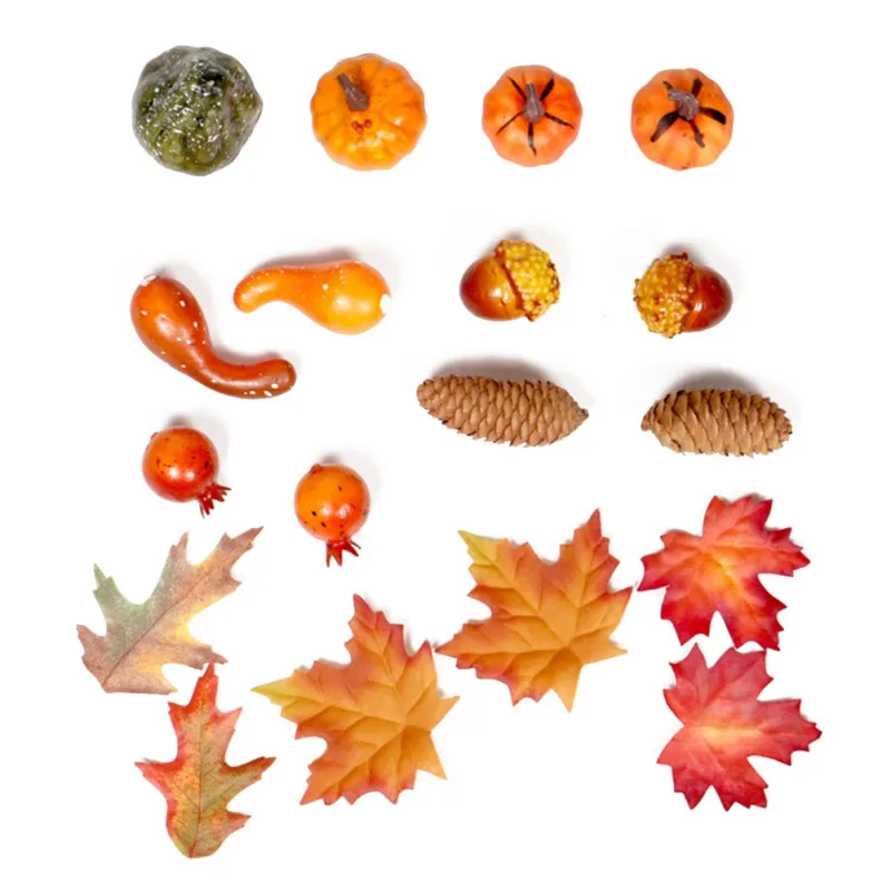

Christmas Wreath DIY Decoration Pendant Autumn Colors Home Decoration Wreath Accessories Halloween Decorations Autumn Fruit Bag