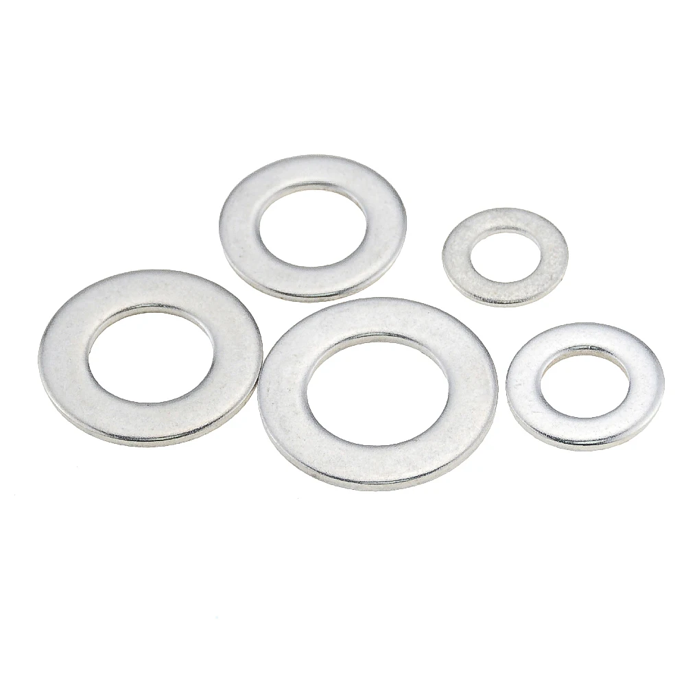 

Плоская шайба M6 M8 M10 304 из нержавеющей стали, плоская прокладка для болтов, 10 шт.