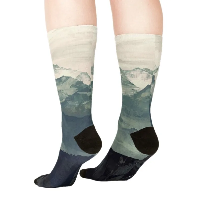 

2021 Women's socks kawaii Olympic Lifting Corgi Printed Socks Woman harajuku Happy Funny Novelty cute girl gift Socks for women