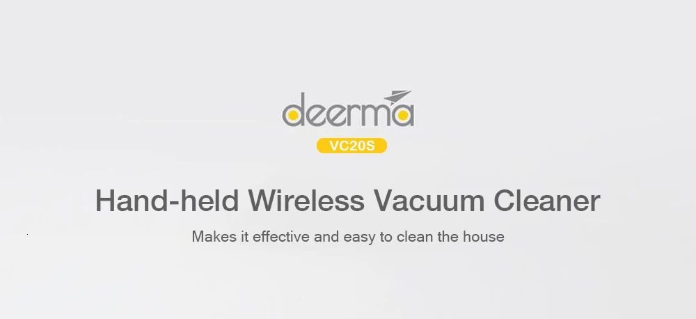 Пылесос Xiaomi Deerma Vc20s, автоматический вертикальный Ручной беспроводной аспиратор, пылесос 5500pa для домашнего автомобиля