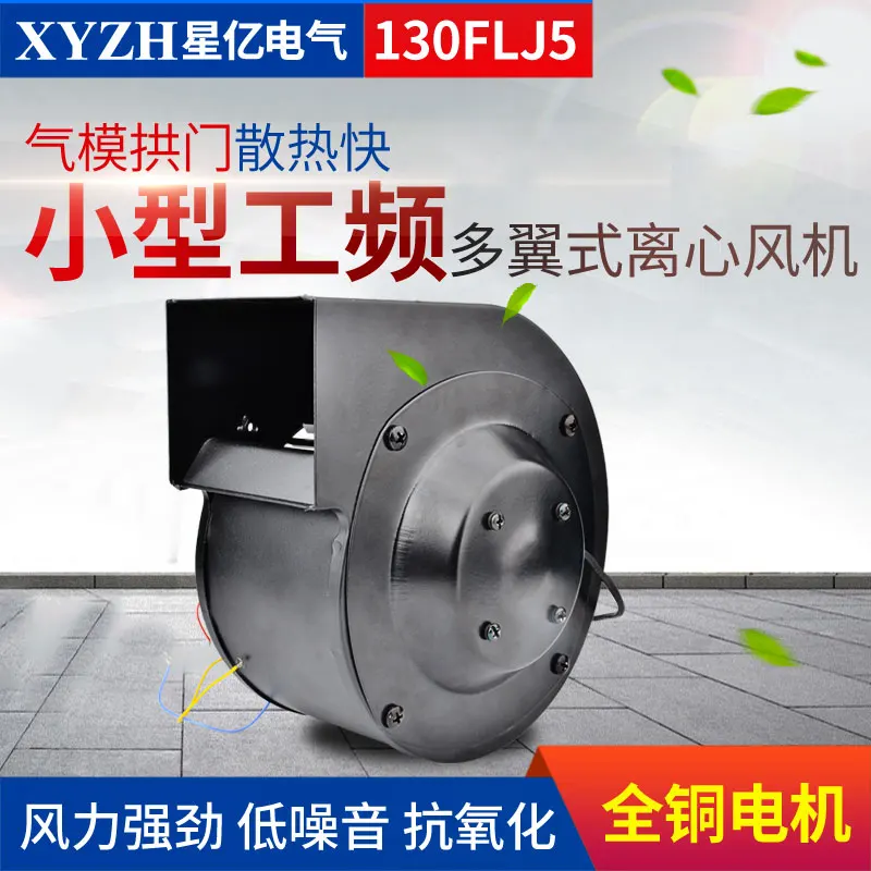 130 130 flj5 flj1 small centrifugal fan power frequency and rotor blower the copper mold fan 220 v